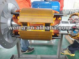 Üç fazlı fırçasız alternatif, % 100 bakır sarmalama yalıtım sınıfı H ve Stamford tipi montajı ile